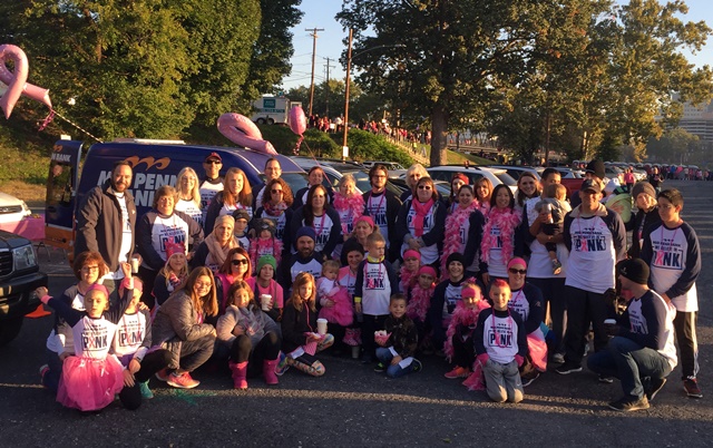 making strides against breast cancer