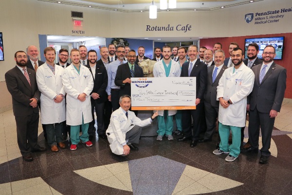 Mid Penn Bank raises $15,000 for 'No Shave November'