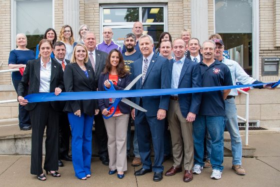 Pillow Ribbon Cutting