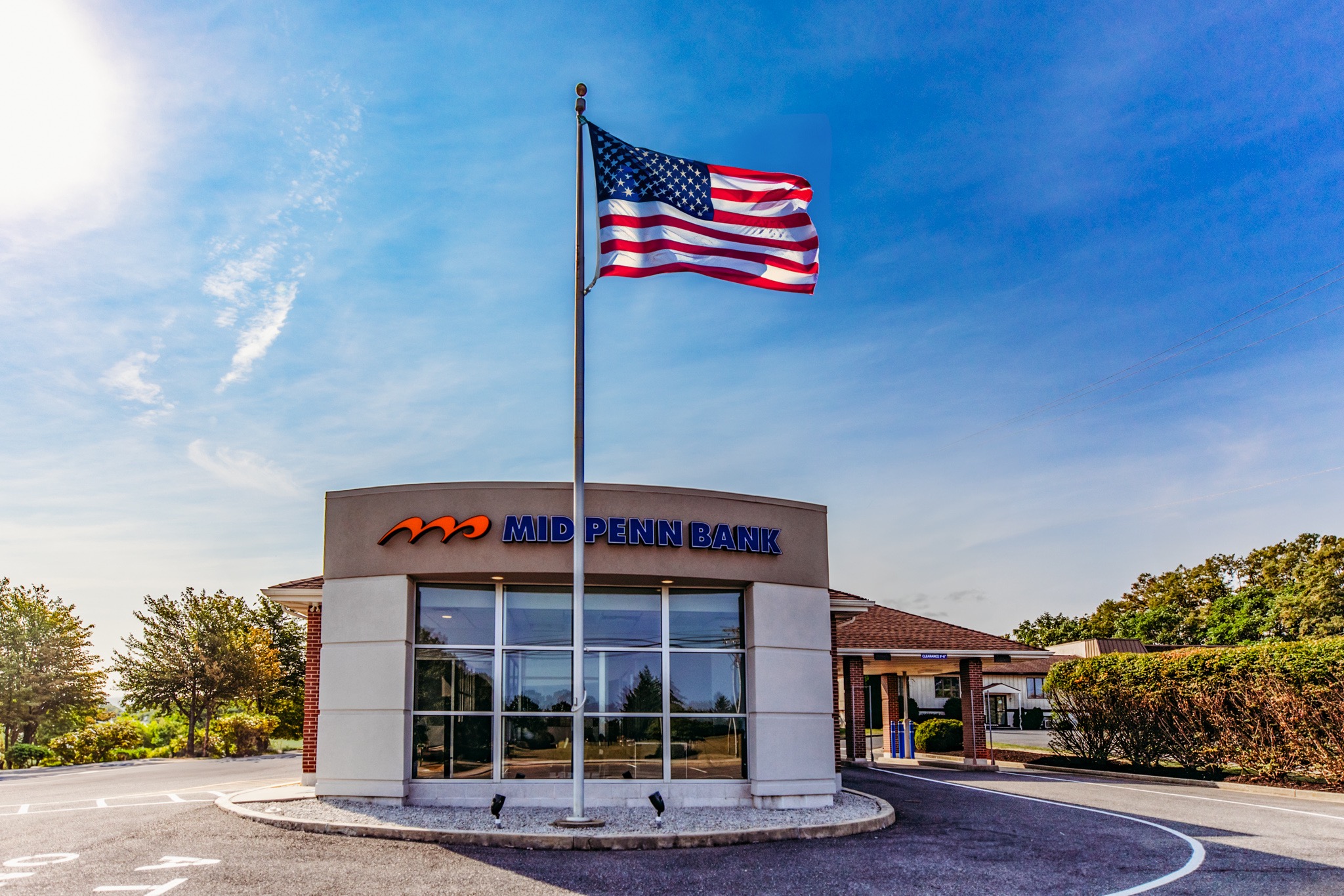 Mid Penn Bank Carlisle, PA Financial Center front entrance